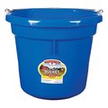 Little Giant Little Giant 7403967 20 qt. Round Plastic Bucket - Blue 7403967